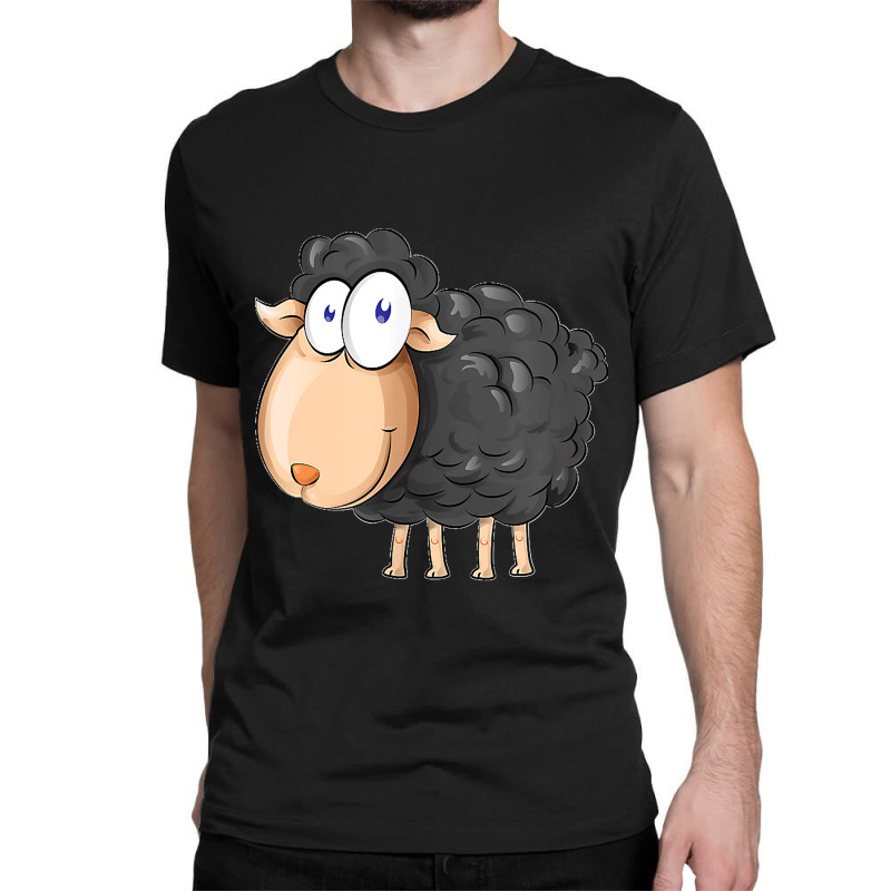 Funny Black Baa Sheep Classic T-shirt | Artistshot