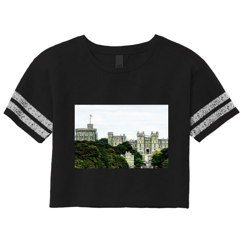 Vintage Windsor Castle 2 Scorecard Crop Tee by CINDYARIN | Artistshot