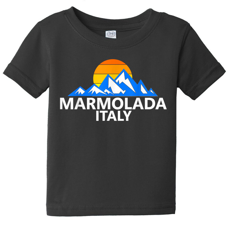 Marmolada Italy Italian Mountains T Shirt Baby Tee by enaqr0esch | Artistshot