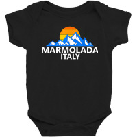 Marmolada Italy Italian Mountains T Shirt Baby Bodysuit | Artistshot