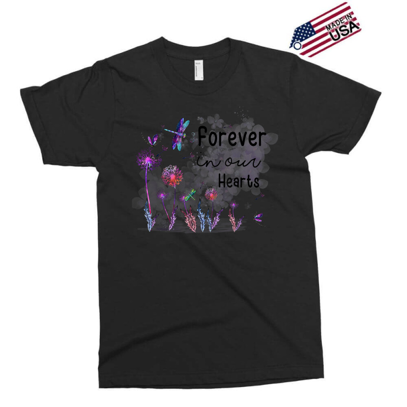 Forever In Our Hearts Dandelion Dragonfly Memorial Women Men Exclusive T-shirt by CarolinePascua | Artistshot