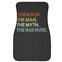 Vintage Corn Pop Was A Bad Dude Funny Front Car Mat | Artistshot