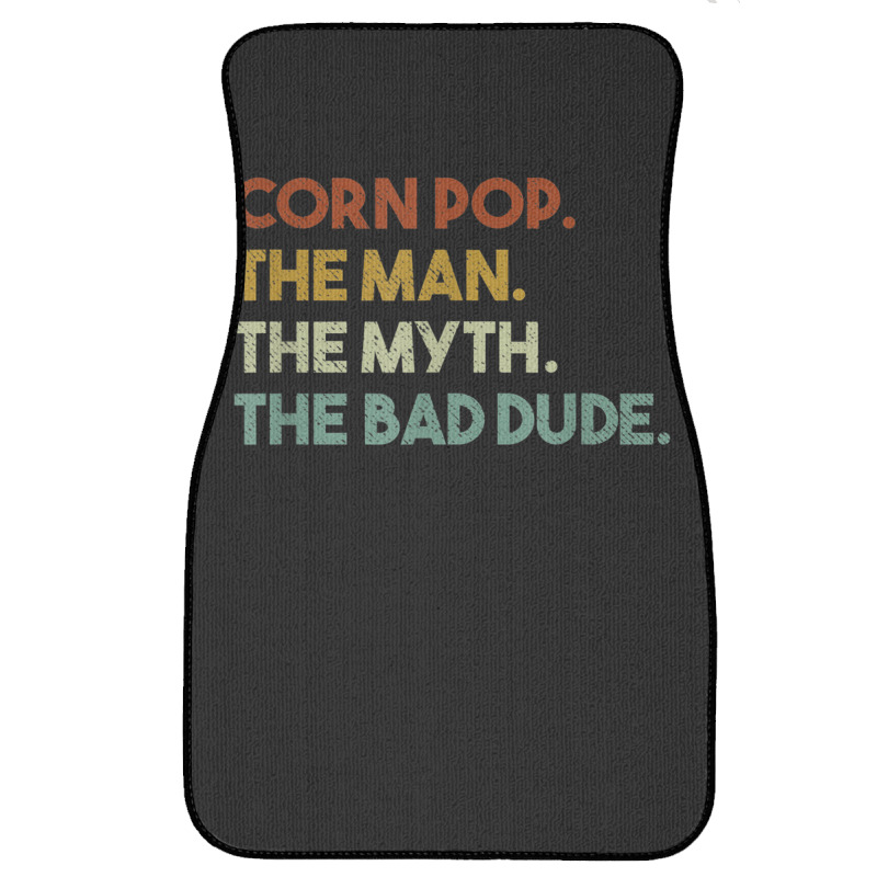 Vintage Corn Pop Was A Bad Dude Funny Front Car Mat | Artistshot