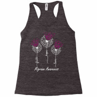 Migraine Awareness Faith Hope Love Dandelion T Shirt Racerback Tank | Artistshot