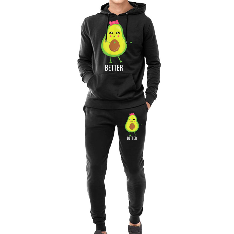 Better Half Avocado Tshirts - Funny Tshirts For Couples Hoodie & Jogger Set | Artistshot