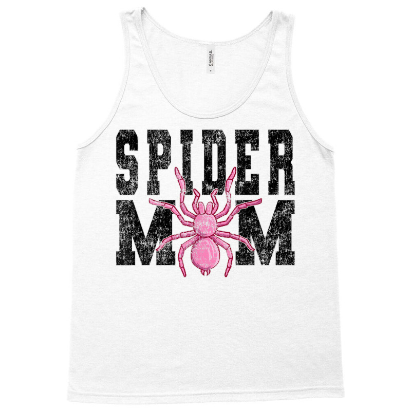 Vintage Spider Lover Quote Pink Spider Mom Tank Top | Artistshot