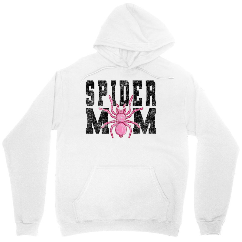 Vintage Spider Lover Quote Pink Spider Mom Unisex Hoodie | Artistshot