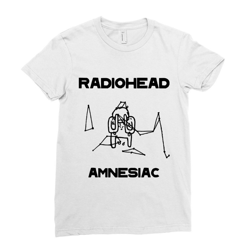 Amnesiac Best Album Ladies Fitted T-Shirt by shannen doherty | Artistshot