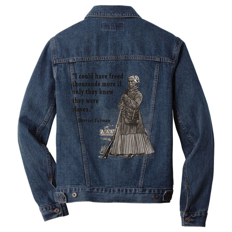 Vintage Underground Railroad-african American History Men Denim Jacket by ChristianLing | Artistshot