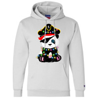 Pirate Panda Lights Christmas Pajama Gifts For Girl Teen Kid T Shirt Champion Hoodie | Artistshot