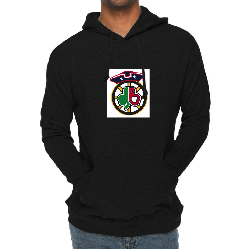 Boston Teams Combined Art - Celtics Lightweight Hoodie by apolitery | Artistshot