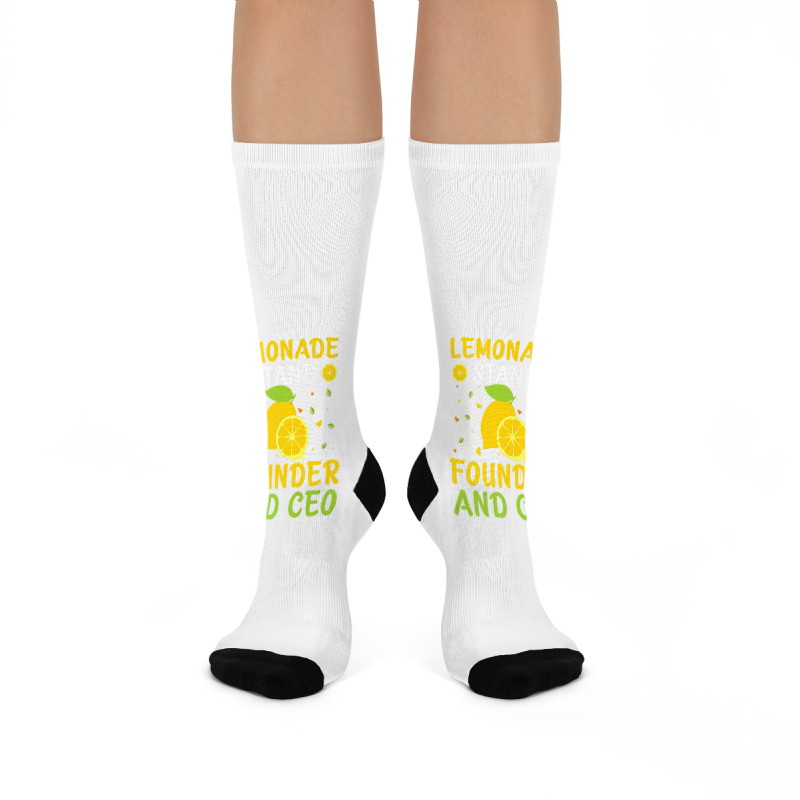 Lemonade Stand Founder And Ceo Premium T Shirt Crew Socks | Artistshot