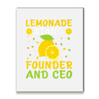 Lemonade Stand Founder And Ceo Premium T Shirt Metal Print Vertical | Artistshot