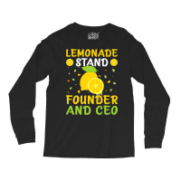 Lemonade Stand Founder And Ceo Premium T Shirt Long Sleeve Shirts | Artistshot