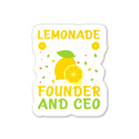 Lemonade Stand Founder And Ceo Premium T Shirt Sticker | Artistshot