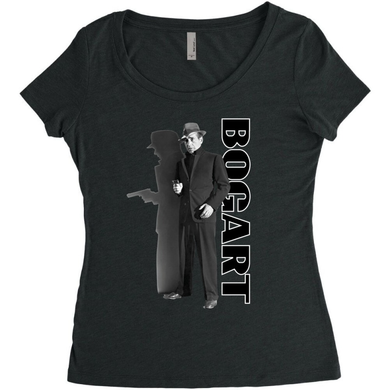 Bogart Women's Triblend Scoop T-shirt by ByronGFaulkner | Artistshot