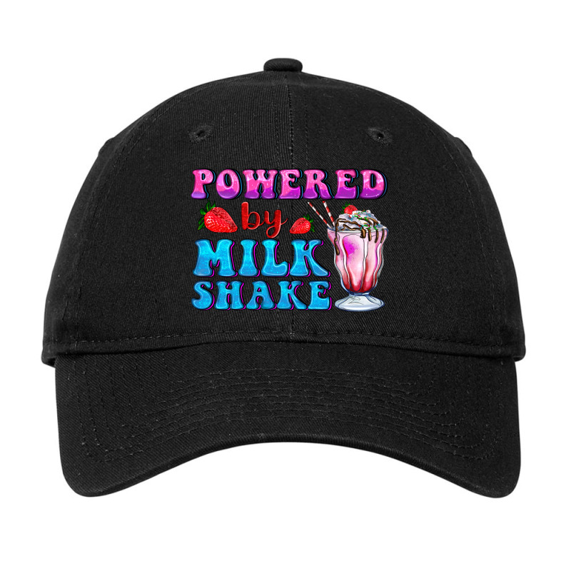 Powered By Milkshake Adjustable Cap by AdoDesignShop | Artistshot