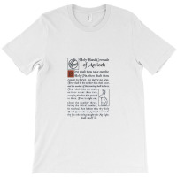 Holy Hand Grenade Script   Holy Grail T-shirt | Artistshot