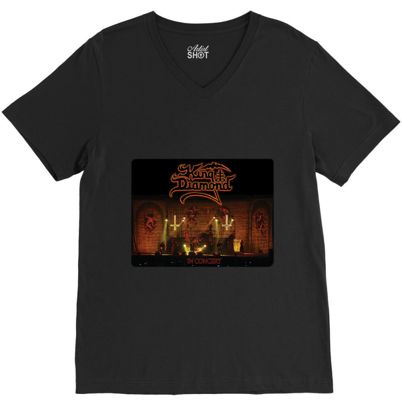 King Diamond Tour 2019 V-neck Tee | Artistshot