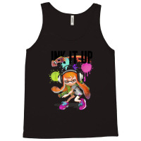 Splatoon Ink It Up Squid Inkling Splatter Poster Tank Top | Artistshot