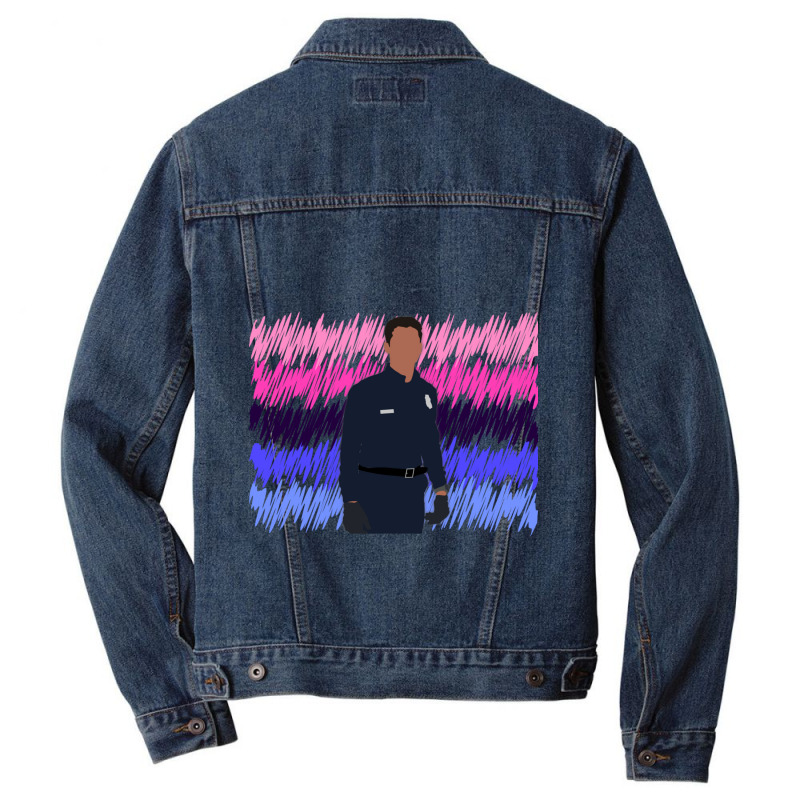 Ravi Panikkar Omnisexual Pride Cutout Men Denim Jacket by BRANDONARKER | Artistshot