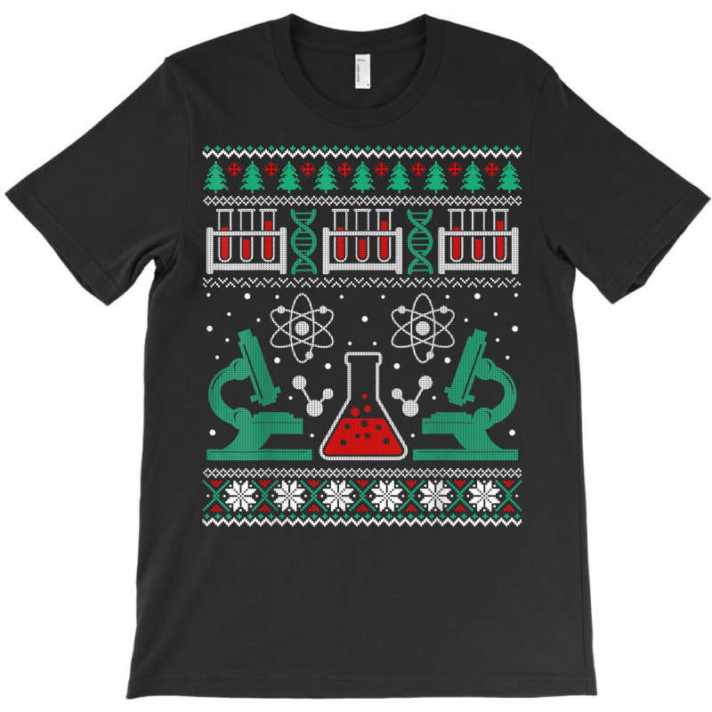 Science Ugly Xmas Sweater Funny Scientist Christmas T Shirt T-shirt | Artistshot