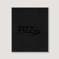 Hunger Salami 1 Piece Cut Out Delicious Pizza Fast Food Food Diet Unhe Portrait Canvas Print | Artistshot