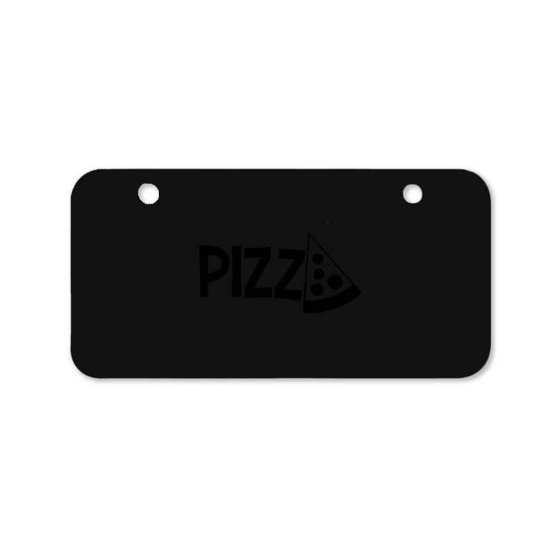 Hunger Salami 1 Piece Cut Out Delicious Pizza Fast Food Food Diet Unhe Bicycle License Plate | Artistshot