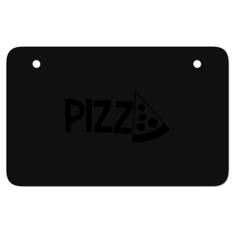 Hunger Salami 1 Piece Cut Out Delicious Pizza Fast Food Food Diet Unhe Atv License Plate | Artistshot