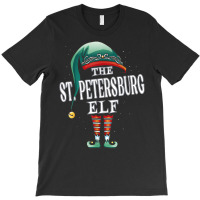 St. Petersburg Elf Christmas Group Xmas Pajama Party T Shirt T-shirt | Artistshot