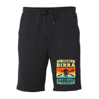 Tunisian Moroccan Algerian Italian Beer Lover Amazigh Birra Fleece Short | Artistshot