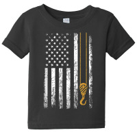 Crane Operator American Flag, Crane Operator Baby Tee | Artistshot