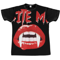 Bite Me Funny Halloween Vampire Bite Me Tank Top Graphic T-shirt | Artistshot