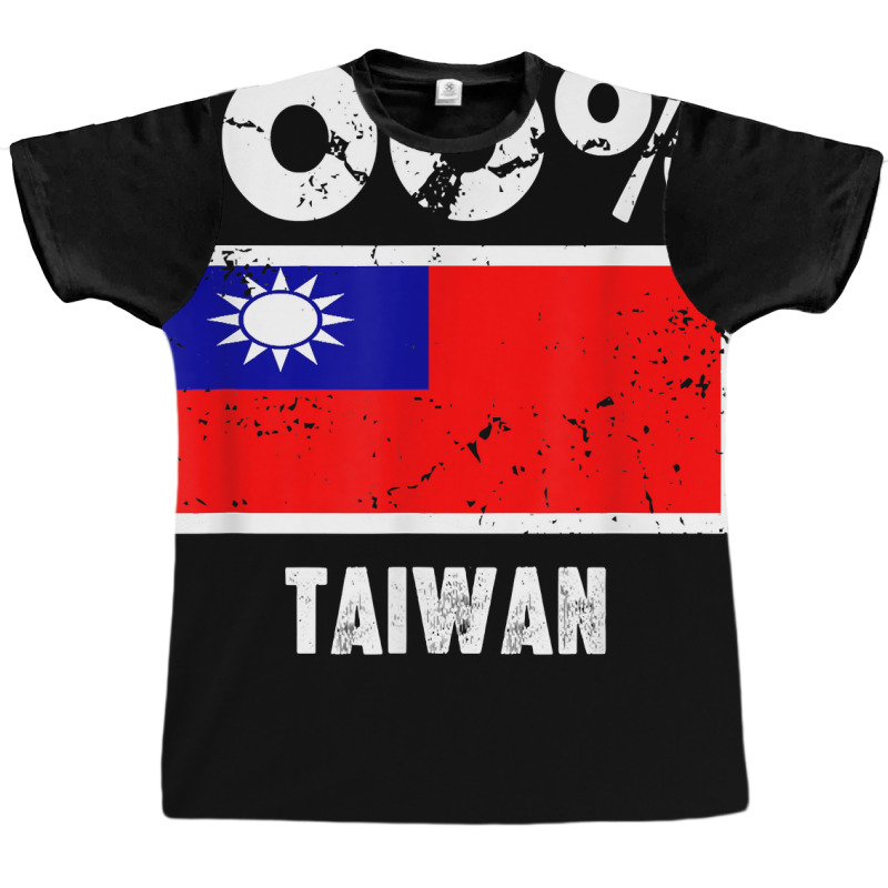 Taiwan Flag Support  100 Taiwan Battery Power T Shirt Graphic T-shirt | Artistshot