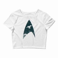 Space The Final Frontier Crop Top | Artistshot