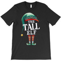 Tall Elf Christmas Group Xmas Pajama Party T Shirt T-shirt | Artistshot