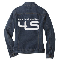 Four Leaf Studios Ladies Denim Jacket | Artistshot