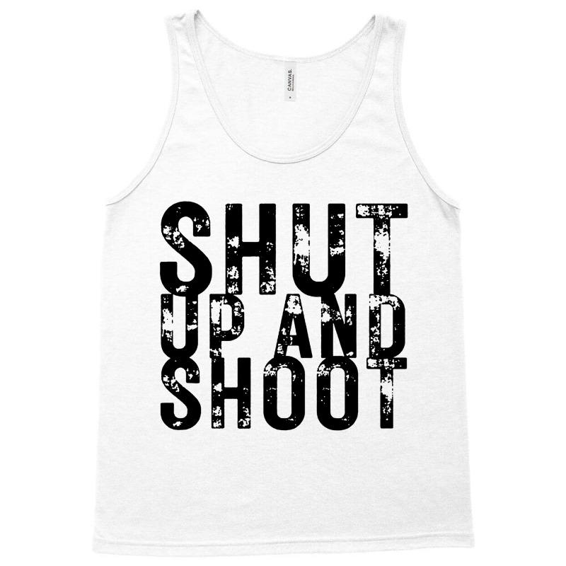 Shut Up And Shoot Billiard 8 Ball Tank Top | Artistshot