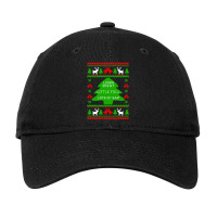 Little Full Lots Of Sap - Christmas Vacation Quote - Ugly Christmas Sw Adjustable Cap | Artistshot