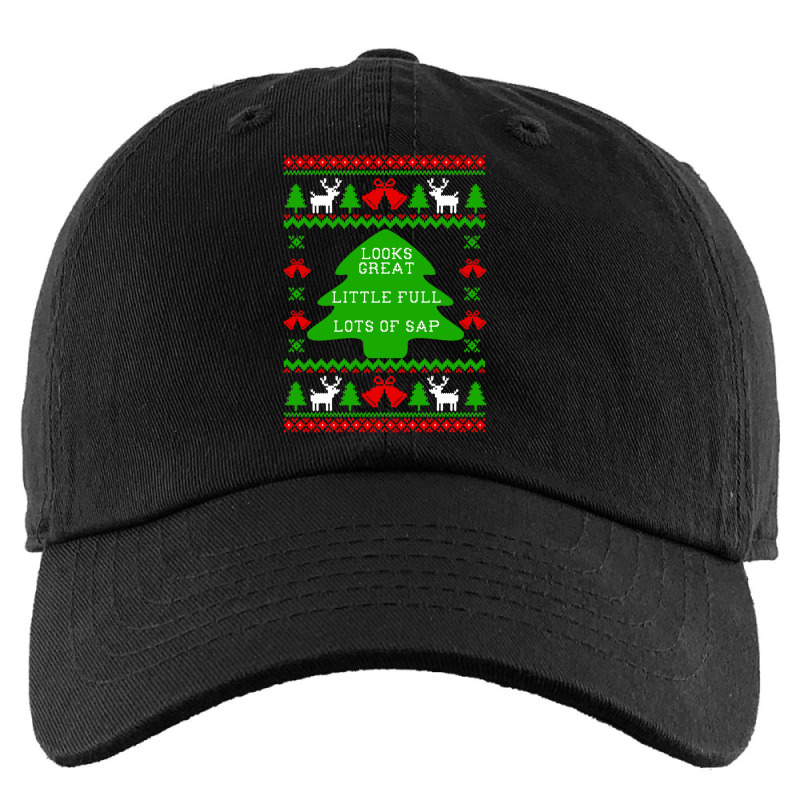 Little Full Lots Of Sap - Christmas Vacation Quote - Ugly Christmas Sw Kids Cap | Artistshot