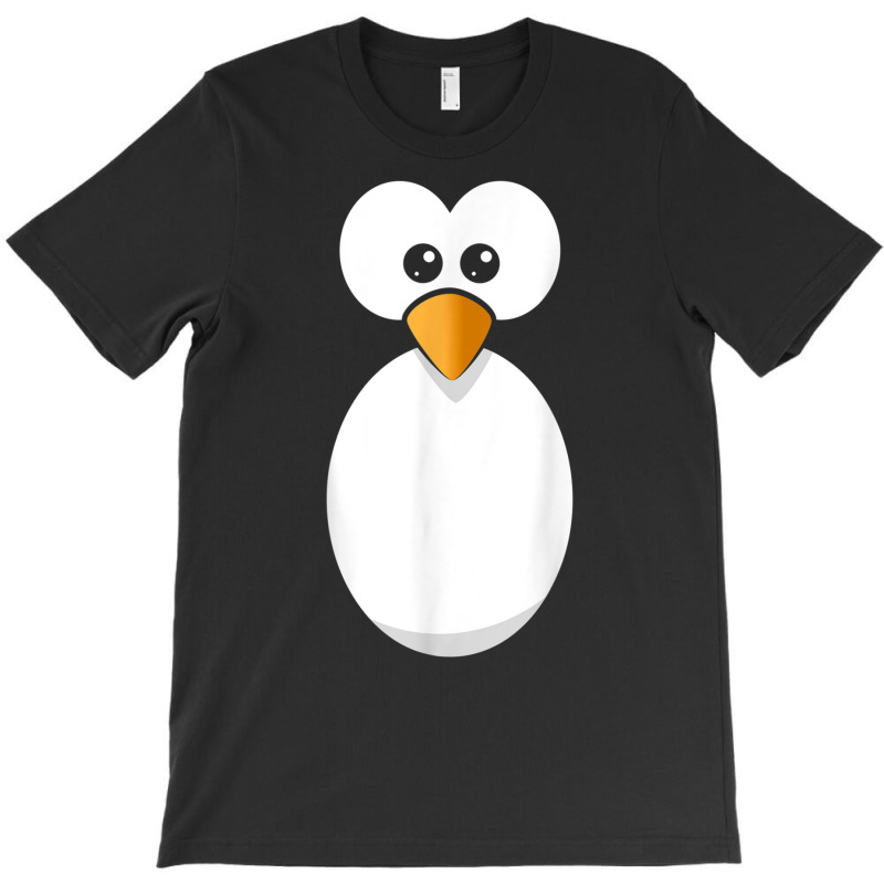 Funny Penguin Face Design Or Easy Costume Black Penguin T-shirt | Artistshot