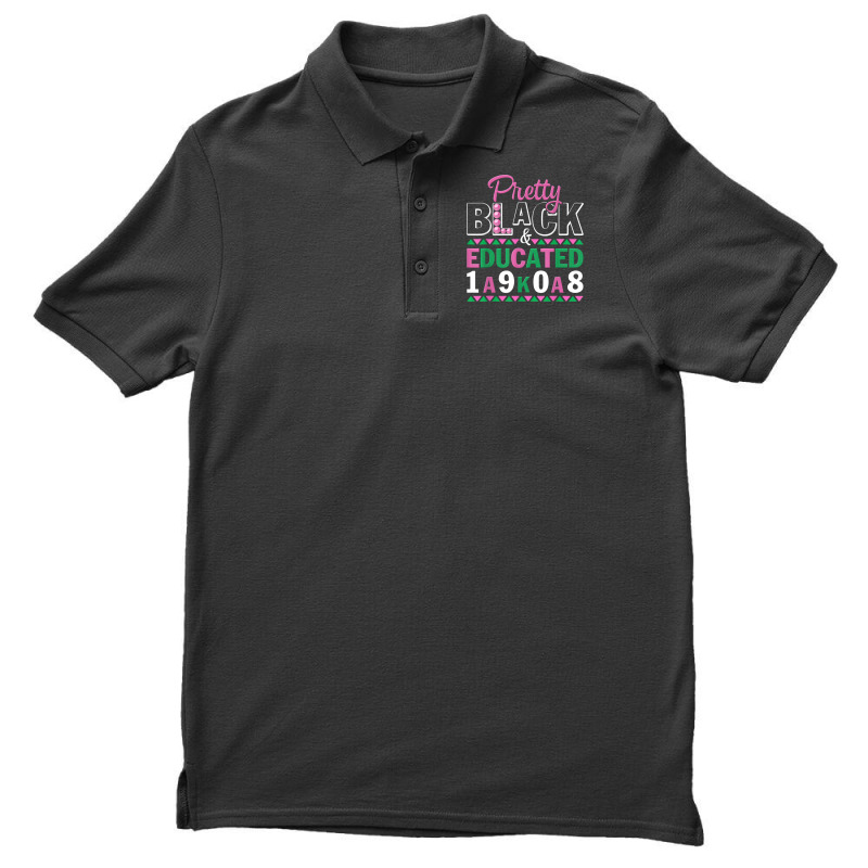 Pretty Black And Educated J15 Founder's Day Aka Women Men's Polo Shirt | Artistshot