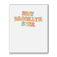 Brooklyn Name T Shirt Metal Print Vertical | Artistshot