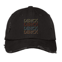 Derick First Name Tshirt My Personalized Tee Named T Shirt Vintage Cap | Artistshot