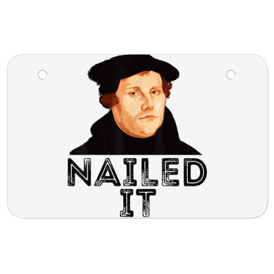 Custom Martin Luther Nailed It 500th Reformation Day Protestant Atv ...