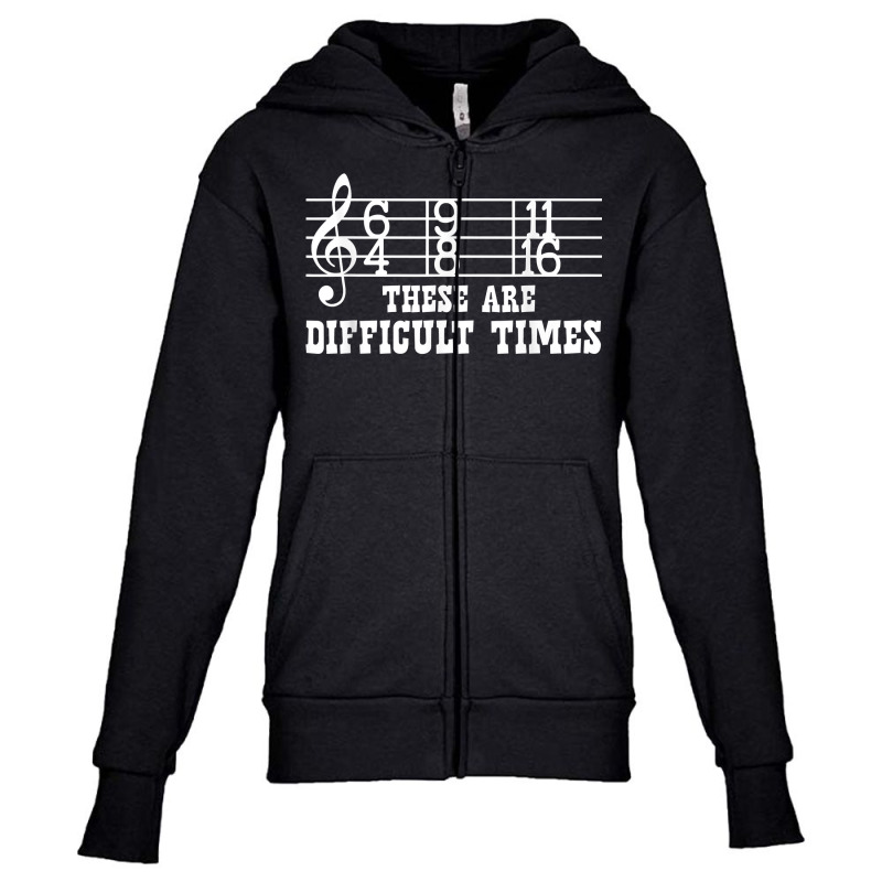 Difficult Piano Time Signature Keyboard T Shirt Youth Zipper Hoodie by halexvvchukle | Artistshot