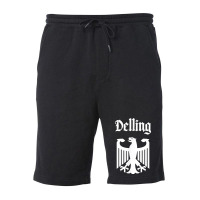 Delling German Surname Family Last Name Deutschland T Shirt Fleece Short | Artistshot