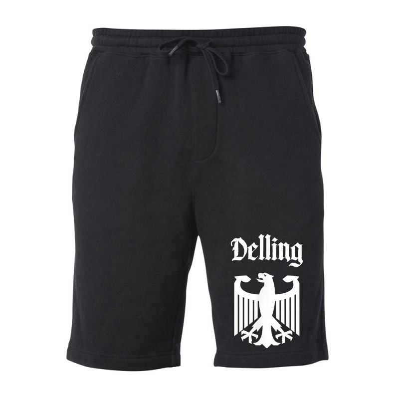 Delling German Surname Family Last Name Deutschland T Shirt Fleece Short | Artistshot