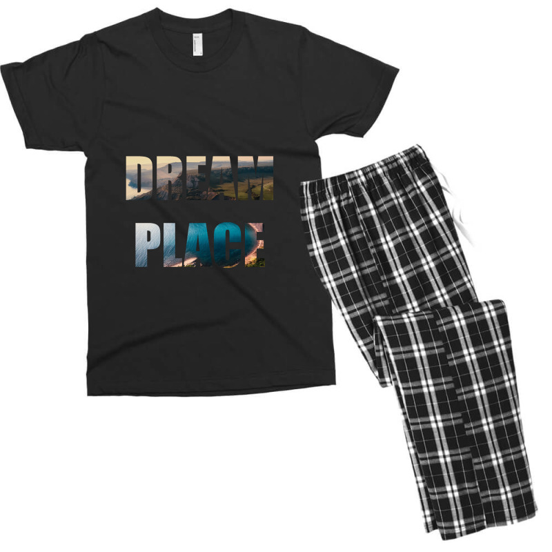 Dream Place 3 Men's T-shirt Pajama Set | Artistshot