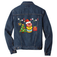 Chrismas Merry Men Denim Jacket | Artistshot